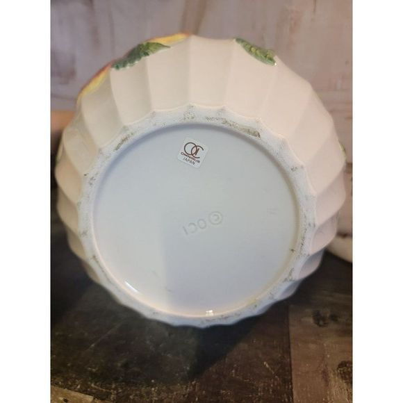 Large Omnibus apple tree ceramic container home decor - Picture 8 of 8